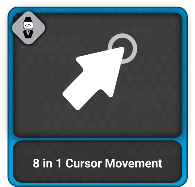 8-in-1 Cursor Movement icon