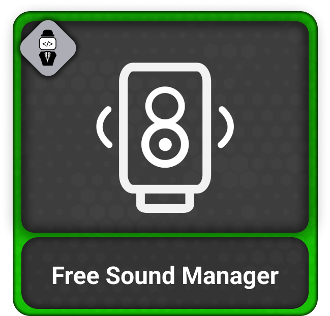 Free Sound Manager icon