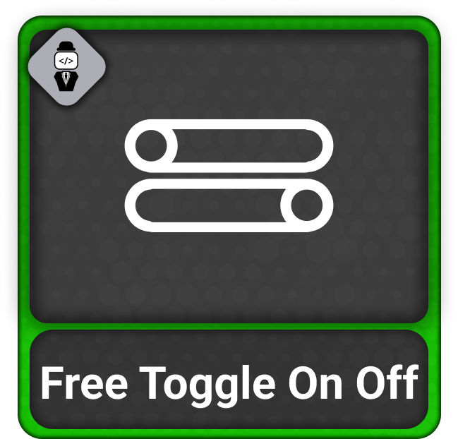 Free Toggle On Off icon